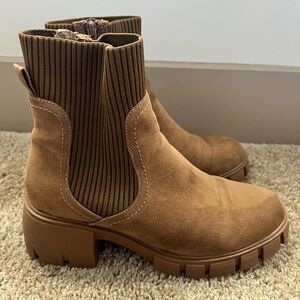 American Eagle Brown Sock Boots